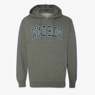 Wind Blow North Carolina Traditional Cotton Hoodie Sweatshirt