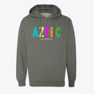 Aztec New Mexico Color Pop Cotton Hoodie Sweatshirt