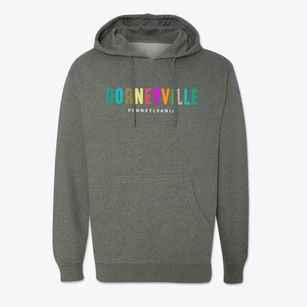 Dorneyville Pennsylvania Color Pop Cotton Hoodie Sweatshirt