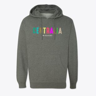 Centralia Missouri Color Pop Cotton Hoodie Sweatshirt