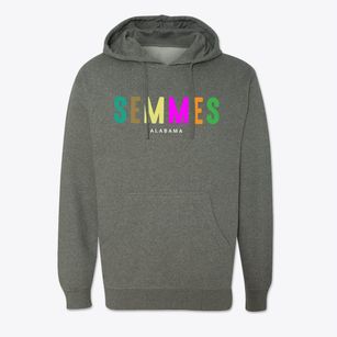 Semmes Alabama Color Pop Cotton Hoodie Sweatshirt