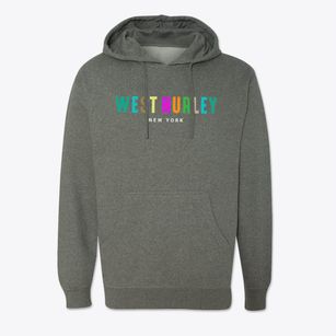 West Hurley New York Color Pop Cotton Hoodie Sweatshirt