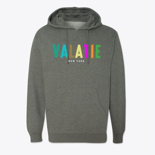 Valatie New York Color Pop Cotton Hoodie Sweatshirt