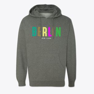 Berlin New York Color Pop Cotton Hoodie Sweatshirt