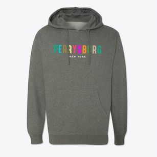 Perrysburg New York Color Pop Cotton Hoodie Sweatshirt