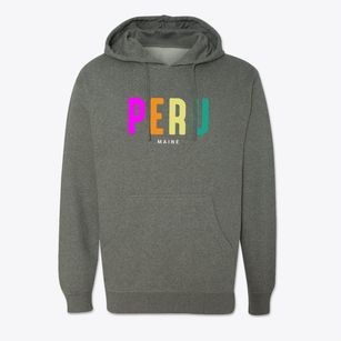 Peru Maine Color Pop Cotton Hoodie Sweatshirt