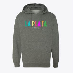 La Plata Missouri Color Pop Cotton Hoodie Sweatshirt