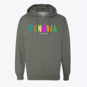 Konawa Oklahoma Color Pop Cotton Hoodie Sweatshirt