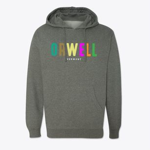 Orwell Vermont Color Pop Cotton Hoodie Sweatshirt