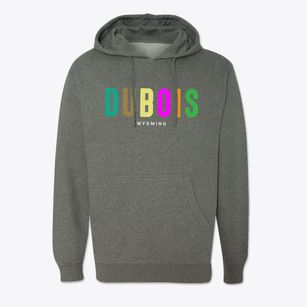 Dubois Wyoming Color Pop Cotton Hoodie Sweatshirt