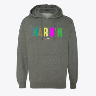 Hardin Texas Color Pop Cotton Hoodie Sweatshirt