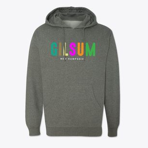 Gilsum New Hampshire Color Pop Cotton Hoodie Sweatshirt