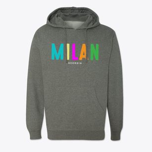 Milan Georgia Color Pop Cotton Hoodie Sweatshirt