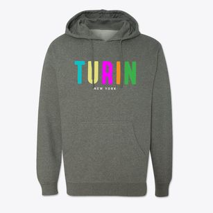 Turin New York Color Pop Cotton Hoodie Sweatshirt