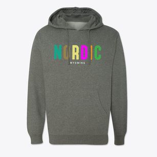 Nordic Wyoming Color Pop Cotton Hoodie Sweatshirt