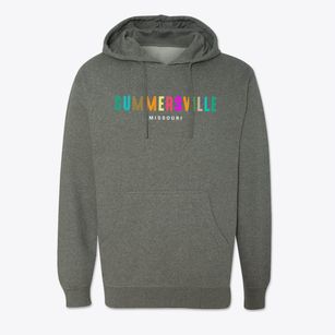 Summersville Missouri Color Pop Cotton Hoodie Sweatshirt