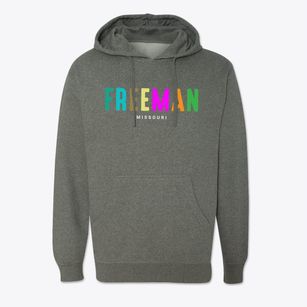 Freeman Missouri Color Pop Cotton Hoodie Sweatshirt