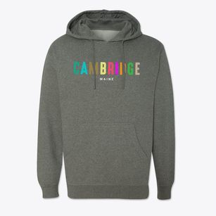 Cambridge Maine Color Pop Cotton Hoodie Sweatshirt