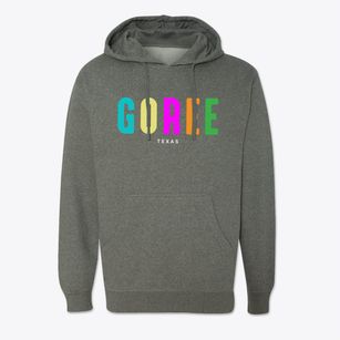 Goree Texas Color Pop Cotton Hoodie Sweatshirt
