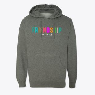 Friendship Arkansas Color Pop Cotton Hoodie Sweatshirt
