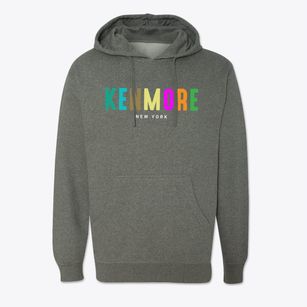 Kenmore New York Color Pop Cotton Hoodie Sweatshirt