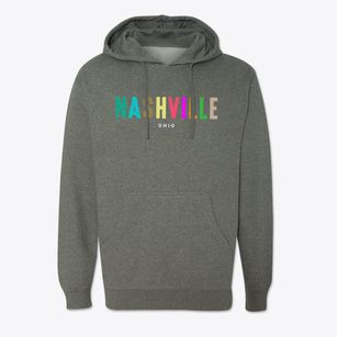 Nashville Ohio Color Pop Cotton Hoodie Sweatshirt