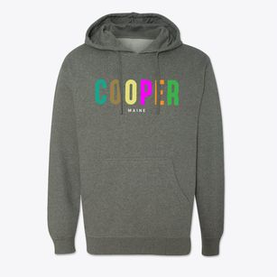 Cooper Maine Color Pop Cotton Hoodie Sweatshirt