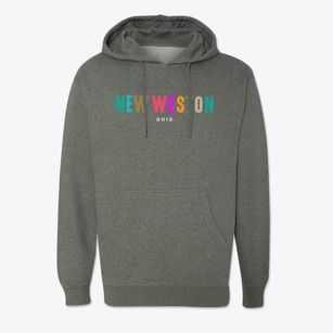 New Weston Ohio Color Pop Cotton Hoodie Sweatshirt