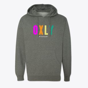Oxly Missouri Color Pop Cotton Hoodie Sweatshirt