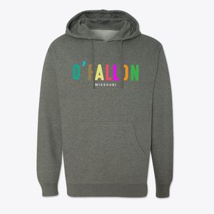 O'fallon Missouri Color Pop Cotton Hoodie Sweatshirt