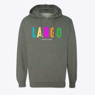 Largo Maryland Color Pop Cotton Hoodie Sweatshirt