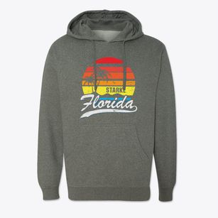Starke Florida Palm Tree Sunset Cotton Hoodie Sweatshirt