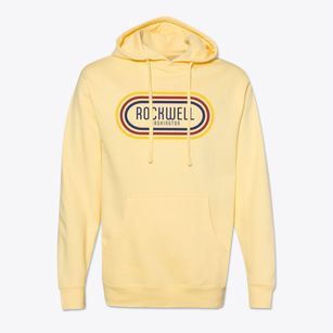 Rockwell Washington Color Loop Cotton Hoodie Sweatshirt