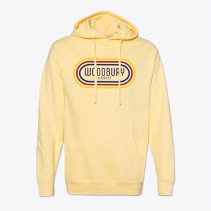 Woodbury Vermont Color Loop Cotton Hoodie Sweatshirt