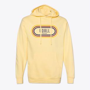 Udall Kansas Color Loop Cotton Hoodie Sweatshirt