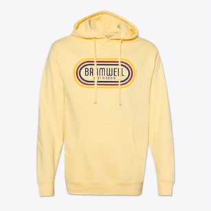 Bramwell West Virginia Color Loop Cotton Hoodie Sweatshirt