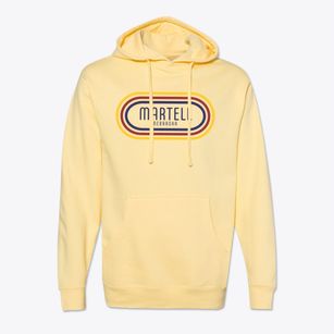 Martell Nebraska Color Loop Cotton Hoodie Sweatshirt