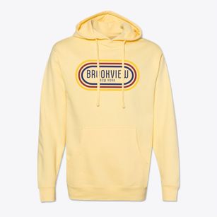 Brookview New York Color Loop Cotton Hoodie Sweatshirt