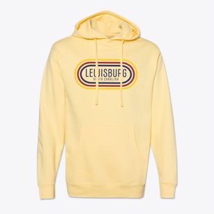 Lewisburg North Carolina Color Loop Cotton Hoodie Sweatshirt