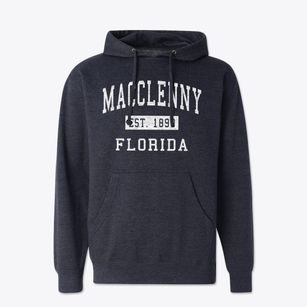 Macclenny Florida Classic Established Cotton Hoodie Sweatshirt