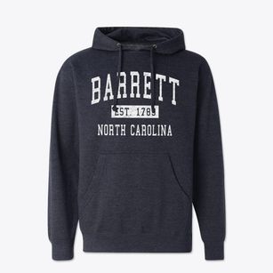 Barrett North Carolina Classic Established Cotton Hoodie Sweatshirt