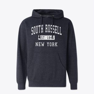 South Russell New York Classic Established Cotton Hoodie Sweatshirt