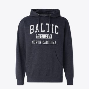 Baltic North Carolina Classic Established Cotton Hoodie Sweatshirt