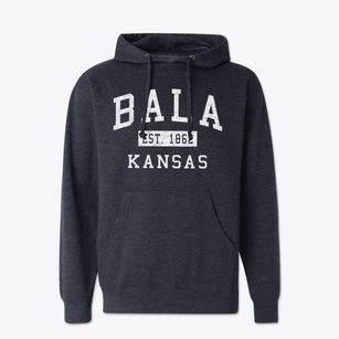 Bala Kansas Classic Established Cotton Hoodie Sweatshirt