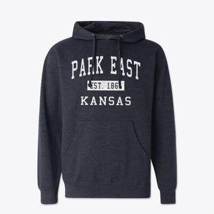Park East Kansas Classic Established Cotton Hoodie Sweatshirt