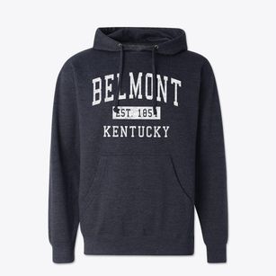 Belmont Kentucky Classic Established Cotton Hoodie Sweatshirt
