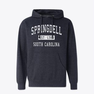 Springdell South Carolina Classic Established Cotton Hoodie Sweatshirt
