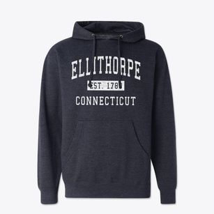 Ellithorpe Connecticut Classic Established Cotton Hoodie Sweatshirt