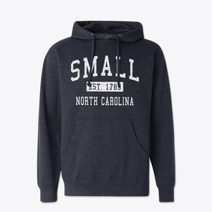 Small North Carolina Classic Established Cotton Hoodie Sweatshirt