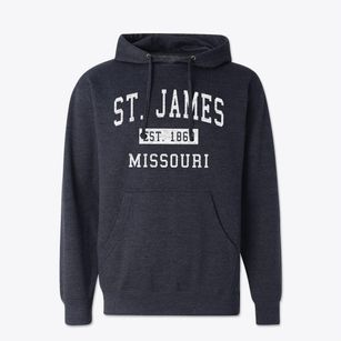 St. James Missouri Classic Established Cotton Hoodie Sweatshirt